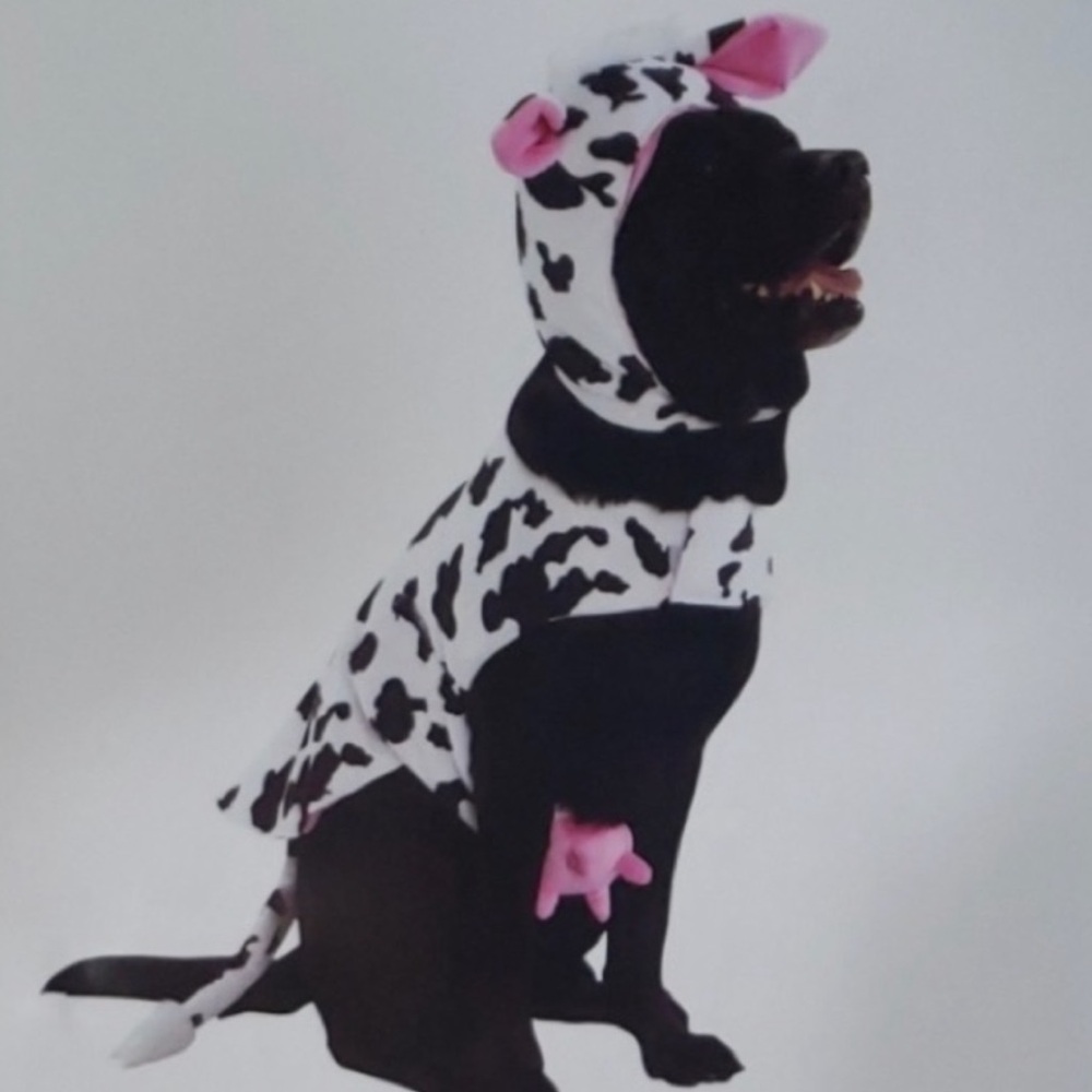 Cow Print Dog Costume